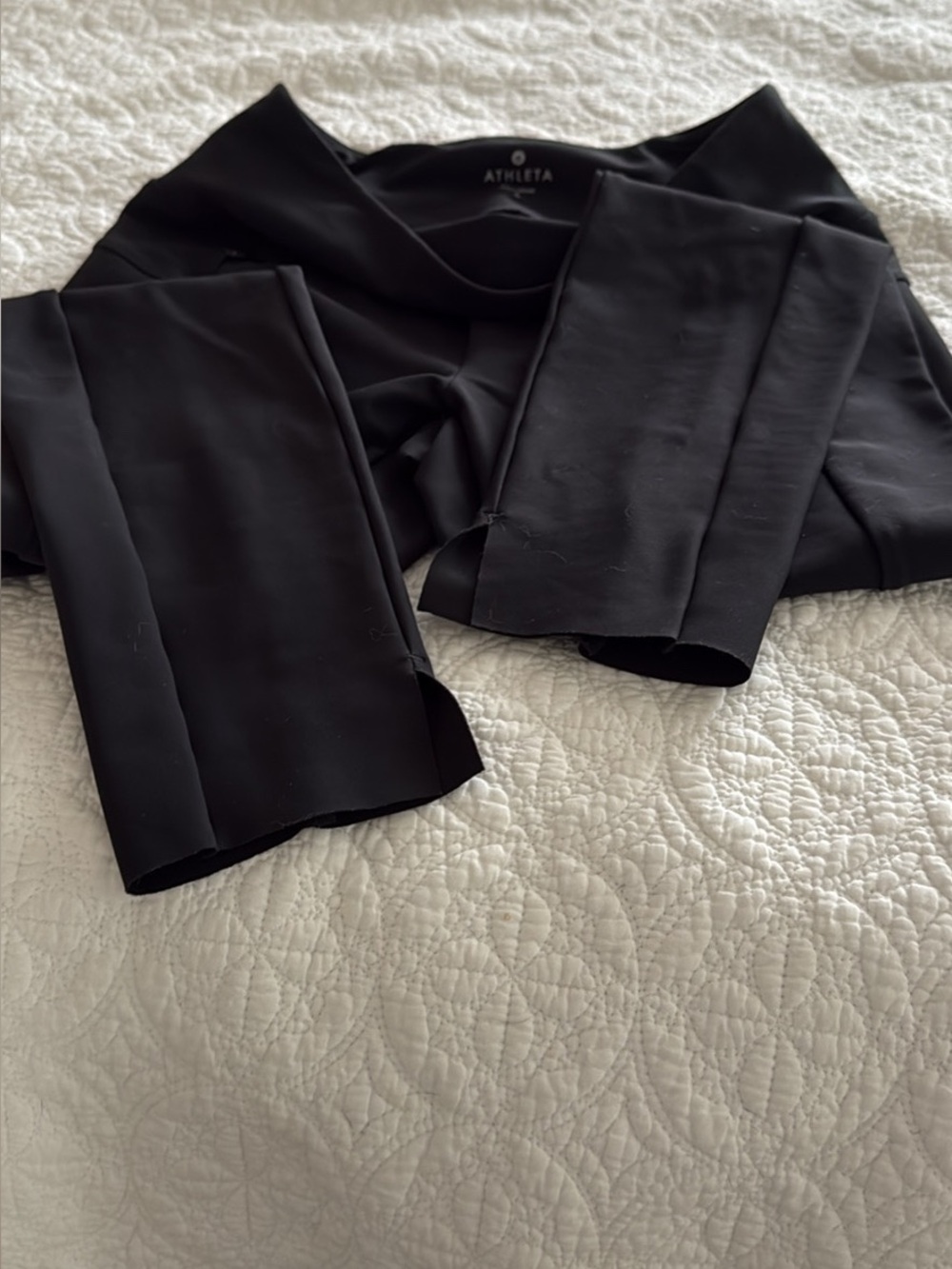 Athleta Street to Studio Black Sculpting Leggings